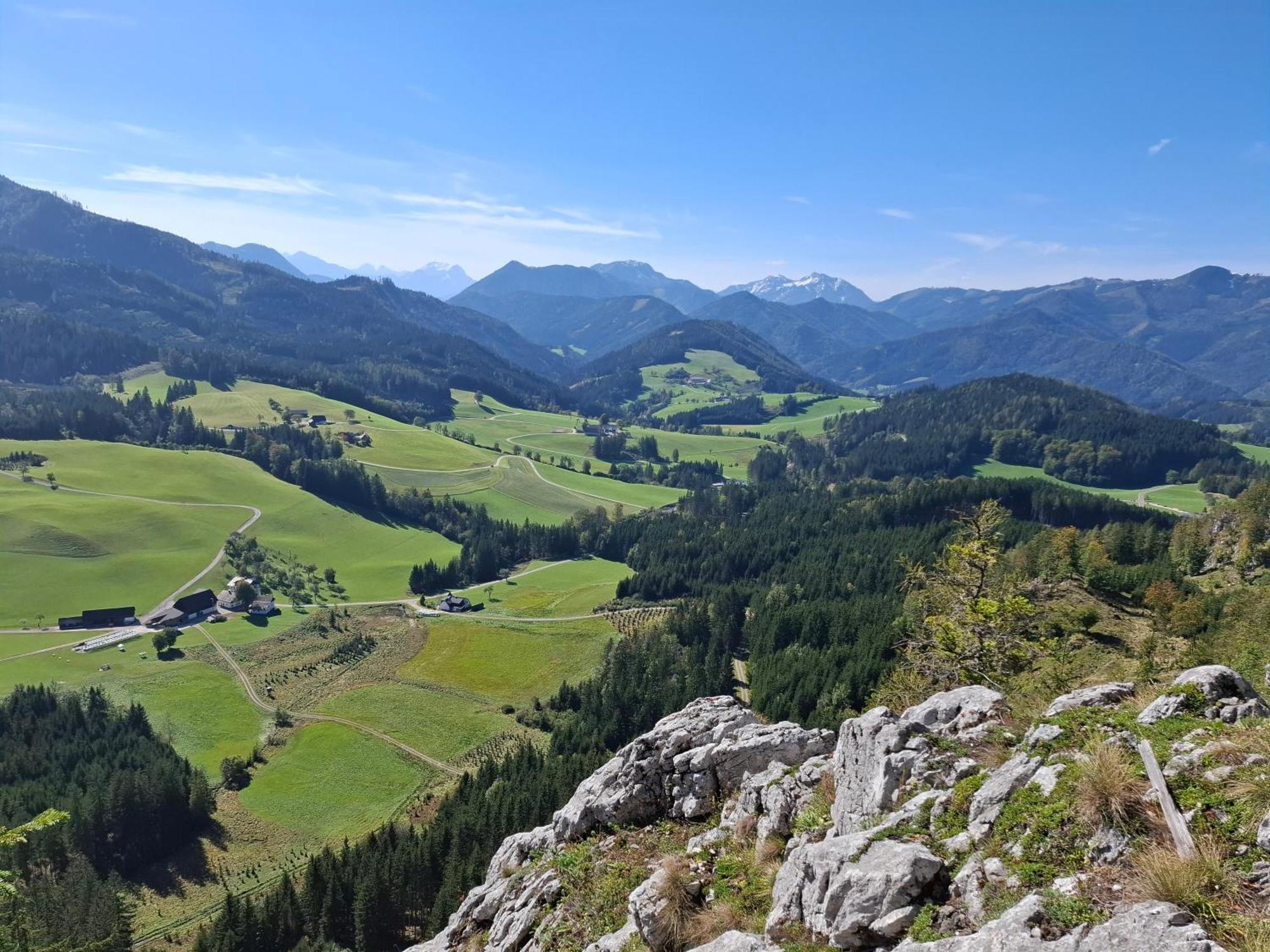 Ferienwohnung Bauernhof Ablass Göstling an der Ybbs Exterior foto