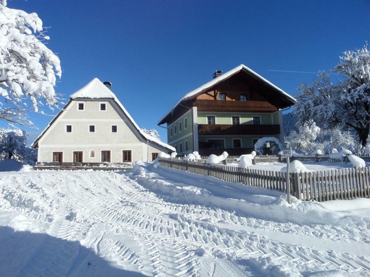 Ferienwohnung Bauernhof Ablass Göstling an der Ybbs Exterior foto