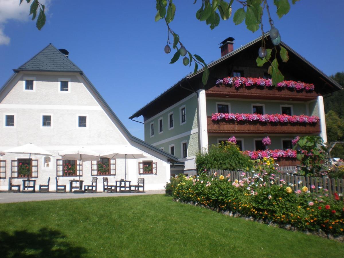 Ferienwohnung Bauernhof Ablass Göstling an der Ybbs Exterior foto